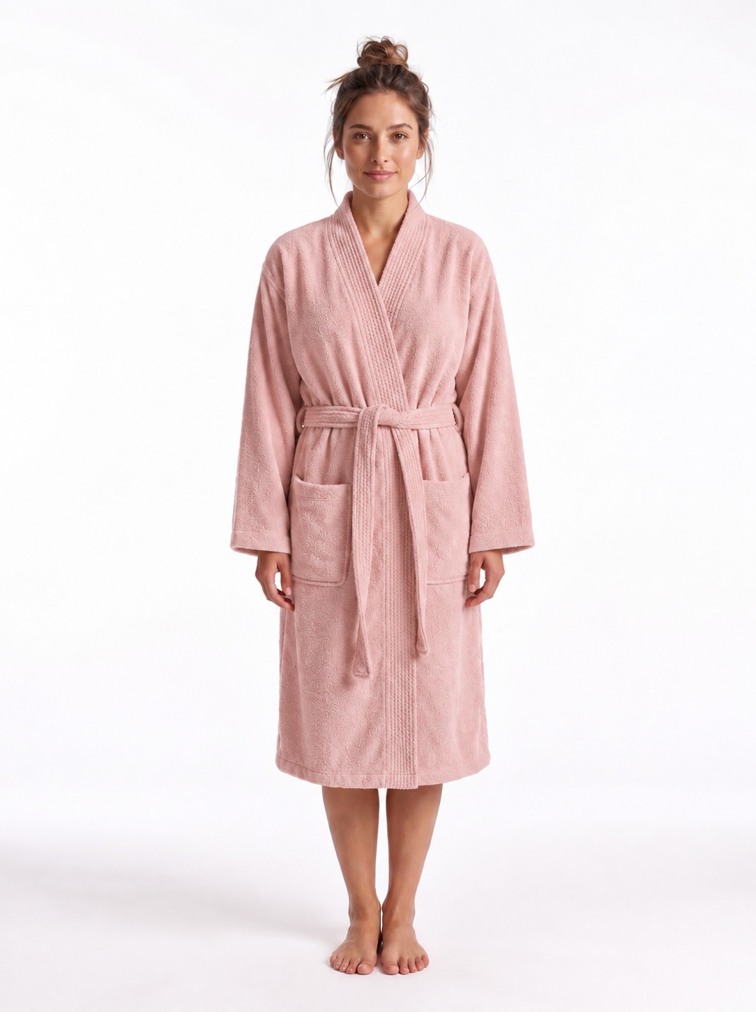 Frottee-Bademantel aus GOTS Bio-Baumwolle – unisex | Essence Kollektion | Pamukia