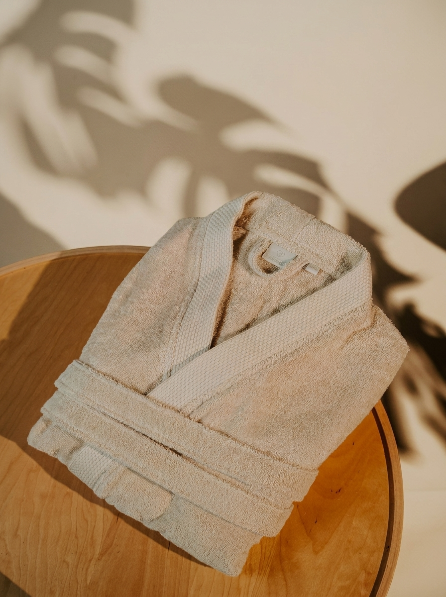 Župan z organické bavlny (GOTS) unisex kolekce Essence